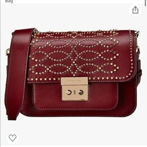 Michael kors maroon purse